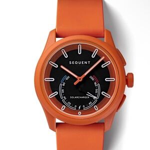 SolarCharger Hybrid Smartwatch — Orange